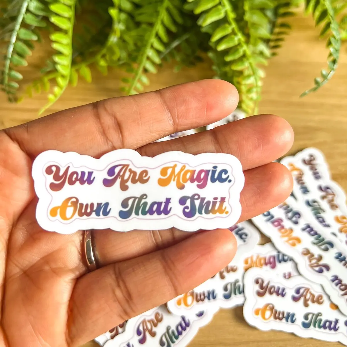 You Are Magic Vinyl Sticker vinyl sticker junk journal