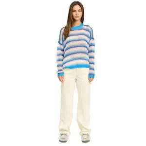 Blueberry Swirl Knit Sweater