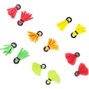 Strike Indicators Kit for Fly Fishing 12PCS Yarn & Foam Float Bobber Indicator Fishing Accessories