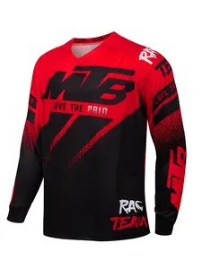 MTB Summer Quick-Dry Long Sleeve Shirt Racing Downhill Shirt MotocrosCross Country MTB Motorcycle Mountain Bike Endura Sports Jersey Clothes Maillot Ciclismo Sports Top Cycling Sports Wear