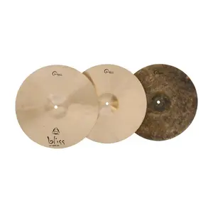 Dream Cymbals TRIHAT14D 14" TriHat Cymbal Set *USA Small Business*