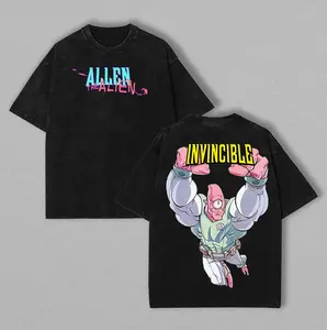 Allen the Alien Oversized Tee – Retro Comic Streetwear Invincible Inspired Graphic Shirt boys merch graphic tees