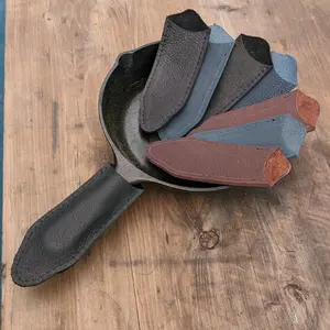 Leather Cast Iron Handle Insulators Cookware