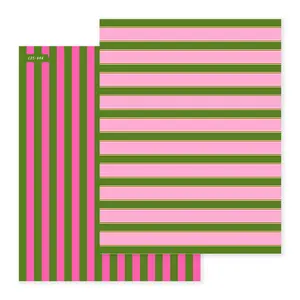 Watermelon Stripe | Scrapbook Paper