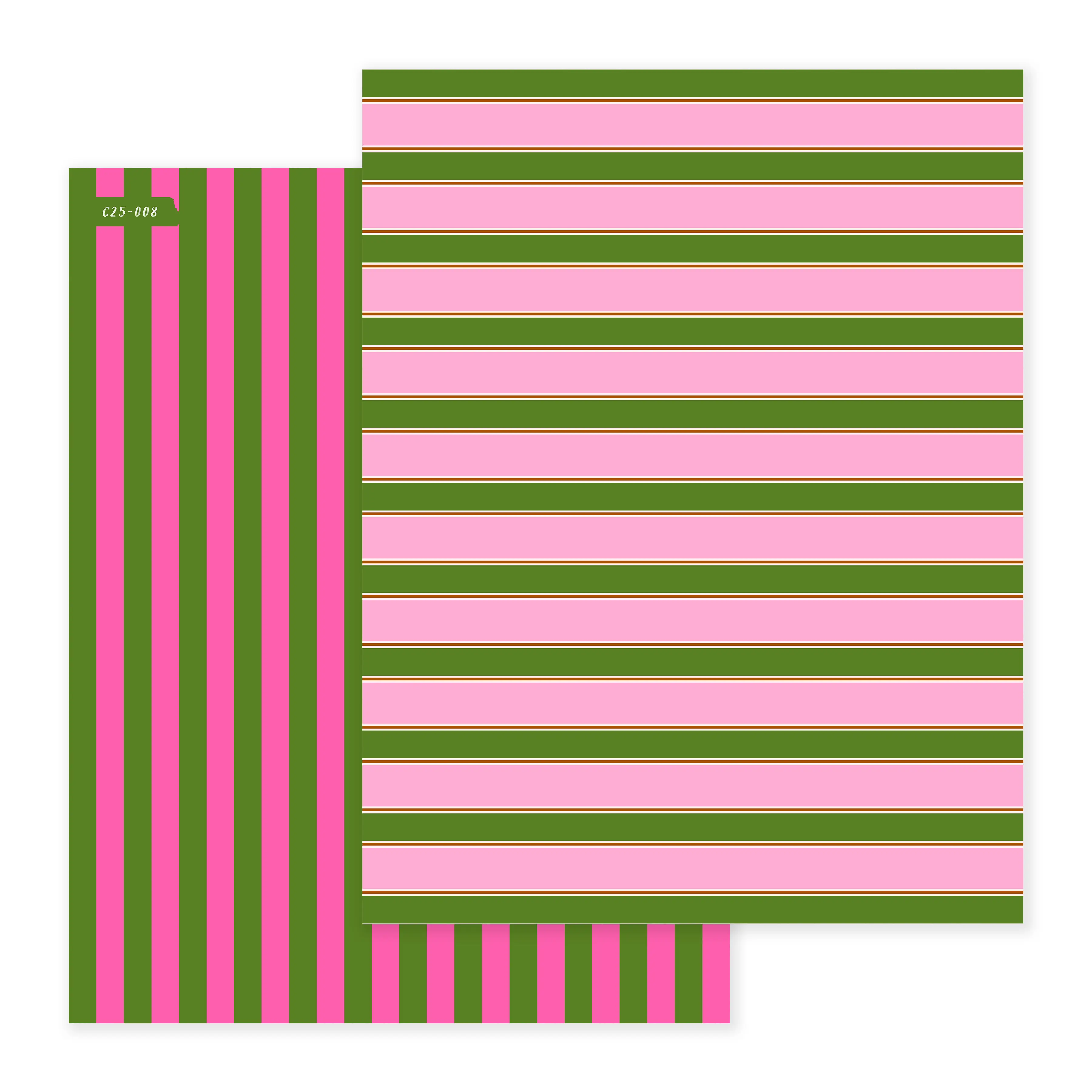 Watermelon Stripe | Scrapbook Paper