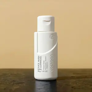 Voshbon Luminous Freeze-Dried Face Wash | Probiotic Brightening Cleanser | Travel Essentials TSA Approved | Waterless Skincare for Glowing Skin