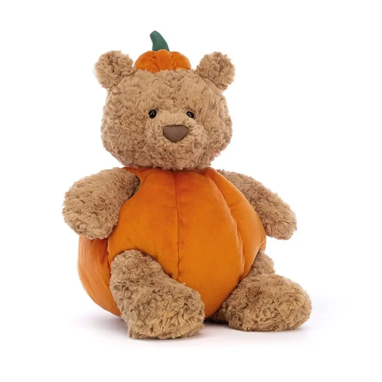JellyCat Bartholomew Bear Pumpkin Plush Soft Stuffed Animal Autumn Gift, Keychains