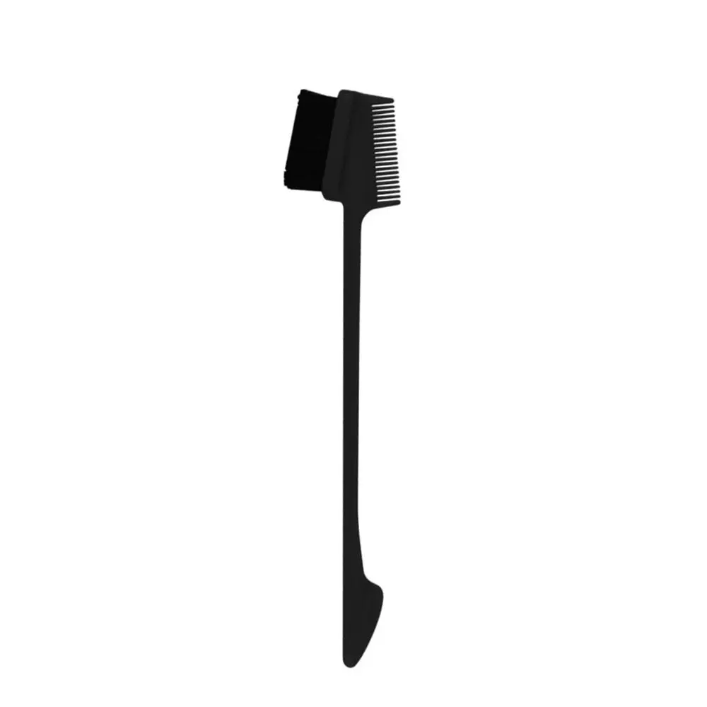 Idoli 3-in-1 Double-Sided Boar Hair Edge Brush Pack for Smooth Heatless Haircare Grooming, Boar Brush, Edge Grooming, Heat-Free Care, Manual Brush