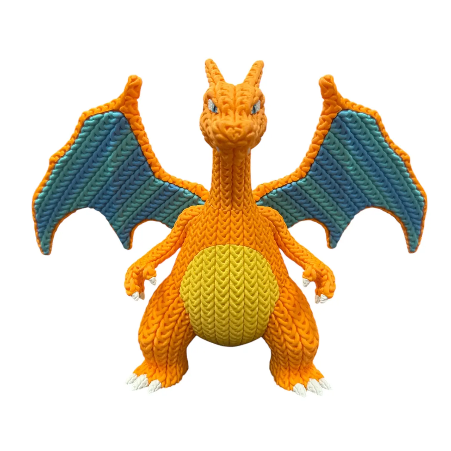 Charizard-Inspired 3D Printed Collectible Figure, Home Decor Statue for Home Supplies Display