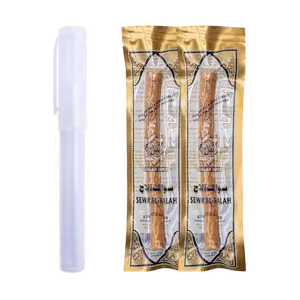 (2 Pack with Holder) Sewak Al-Falah Miswak Natural Toothbrush Stick Oral Daily Comfort