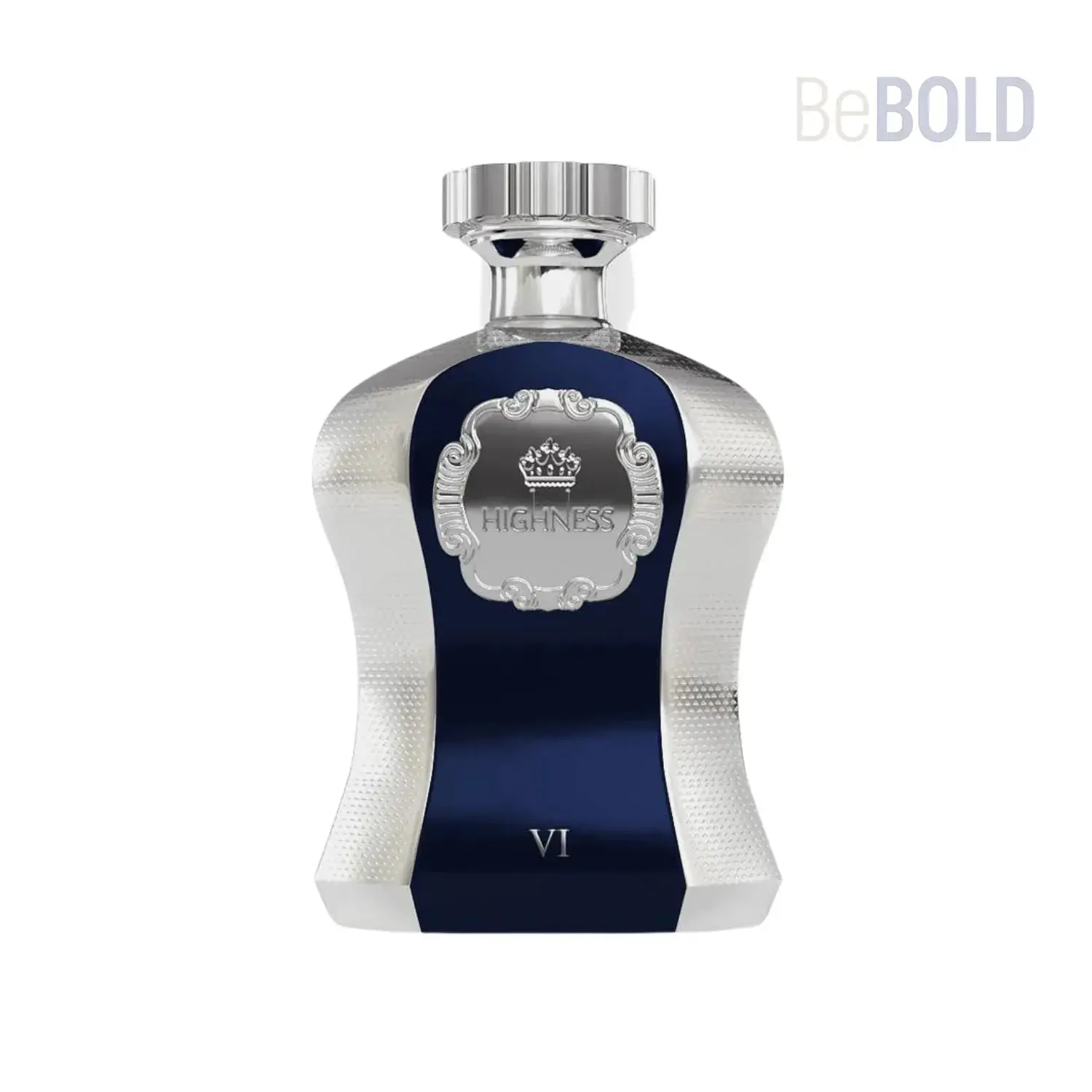 Afnan VI His Highness Blue Cologne - 100ml Eau De Parfum with Sea Salt, Oak Moss, Amber, Ambergris, and More - Single Item, Regular Edition