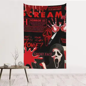 Tapestry Classic Printing Wall Hanging Scream Tapestries For Living Room Gifts Decor House boys and girls room decor