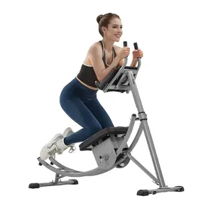 Summervibes VEVOR AB Workout Machine, Ab Workout Equipment at Home Gym, Core Abdominal Trainers for Women, 440 lbs Weight Capacity Strength Training Ab Cruncher, Foldable Adjustable Fitness Exerciser