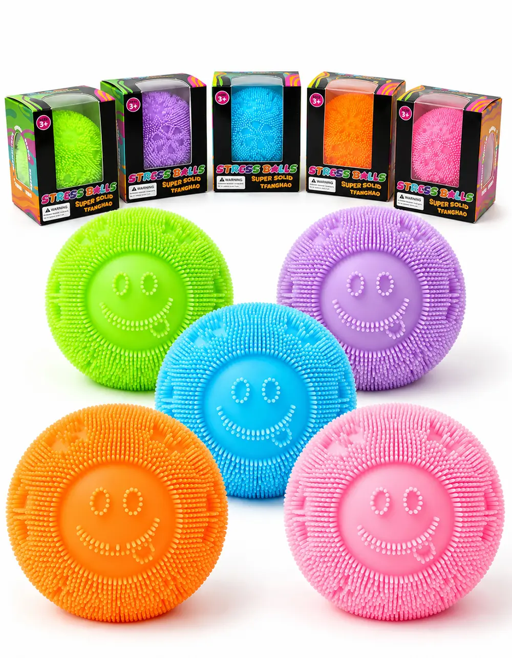 squishy fidget ball,Fuzz Ball Squishy Stress Ball,Fuzzball Squishy,Soft Fidget Toy for Anxiety Relief, Sensory Squishy Ball Calming Tactile Grip for Soft Stress Relief Ball for Kids and Adults,festival party