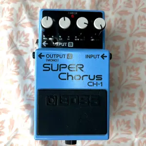 Boss ch-1 stereo super shorus pedal Boss ch-1 stereo super shorus pedal