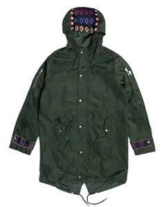 YEMESKEL PARKA JACKET IN OLIVE