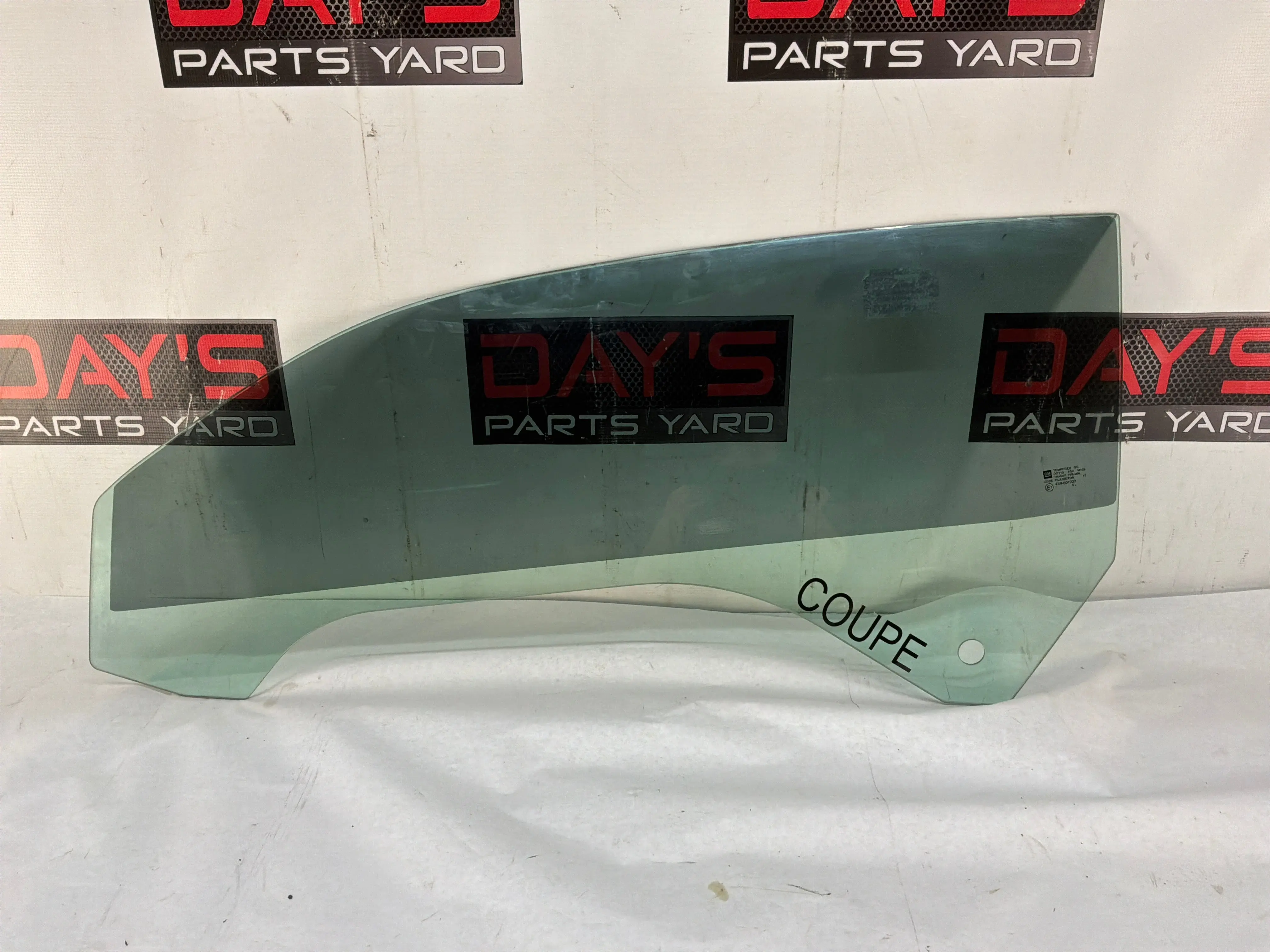 2010 Chevy Camaro SS LH Driver Door Window Glass OEM