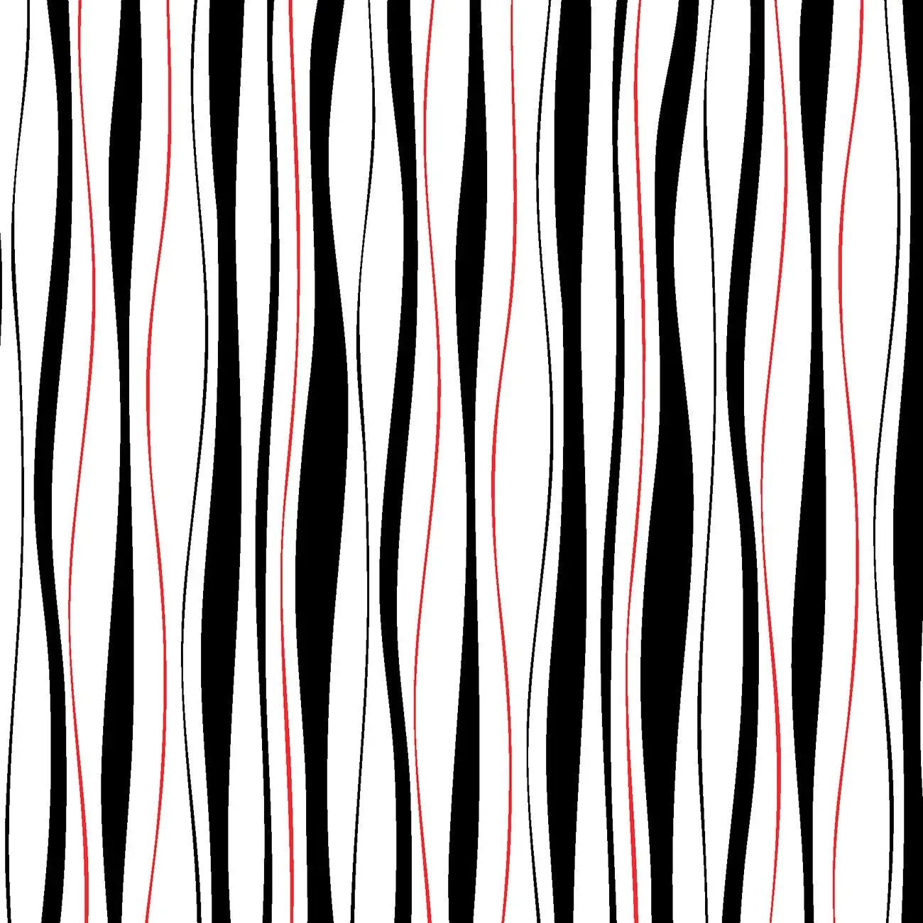 Fabric P & B Textiles Wavy Stripe Crimson Royale by the Quarter Yard CROY6071-W