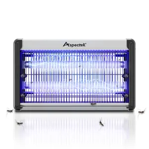 Aspectek Electric Indoor Bug Zapper 10W, Upgraded UV-LED Bug Lamp Zapper, LED Bug Fly Zapper for Mosquitoes, Flies, Moths, for Indoor Use