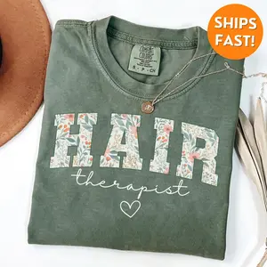 Comfort Colors® Hairstylist Shirt, TShirt, retro hairdresser sweatshirt, gift