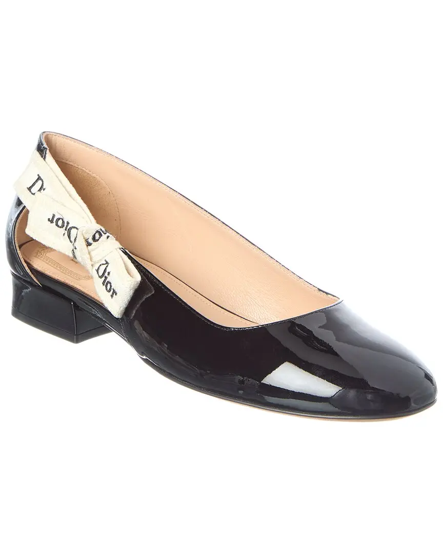 Dior J Adior Patent Ballet Flat