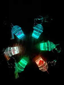 Summer Drink Luminous Keychain (Set of 6 Random Colors)