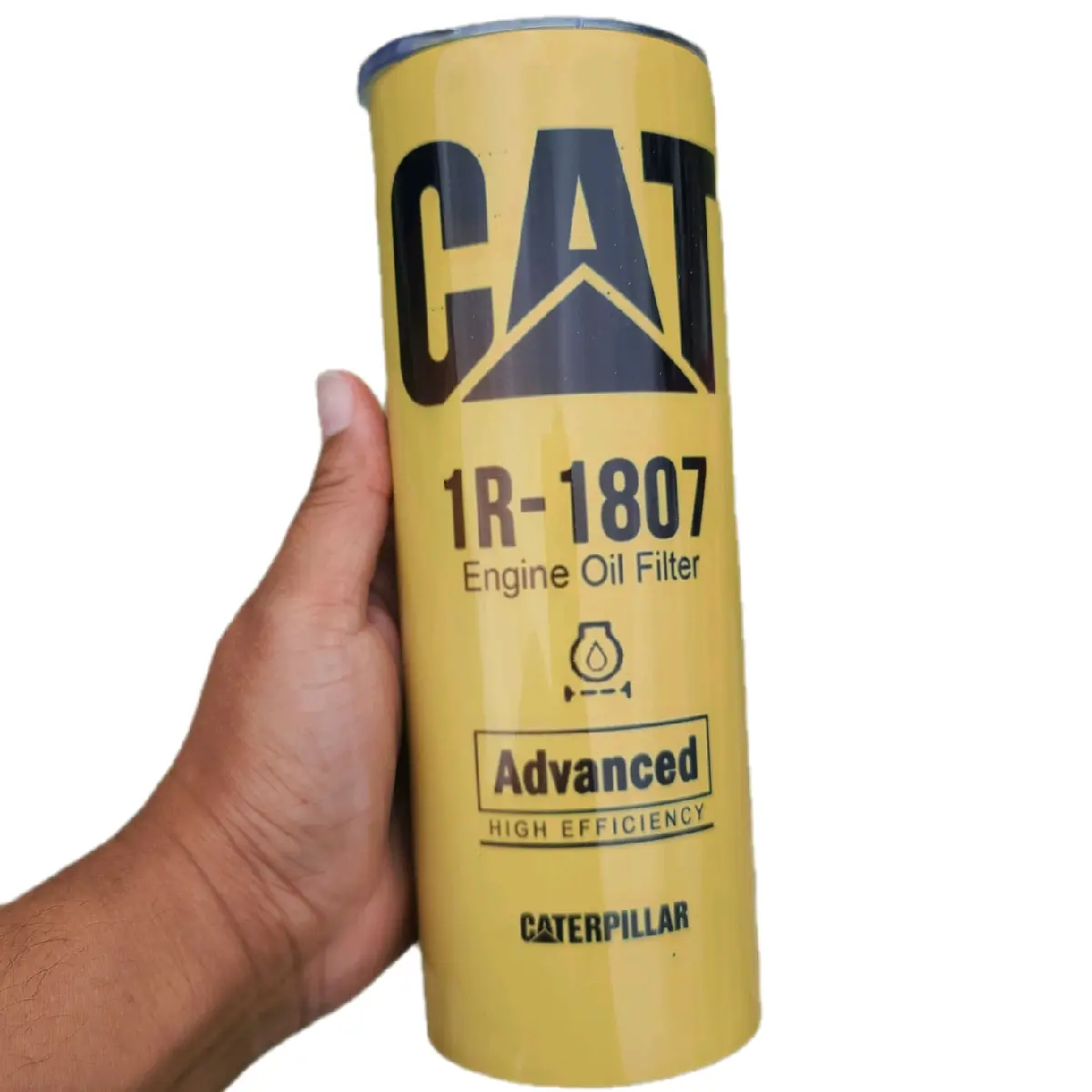 oil filter 20oz skinny tumbler stainless steel mug cup