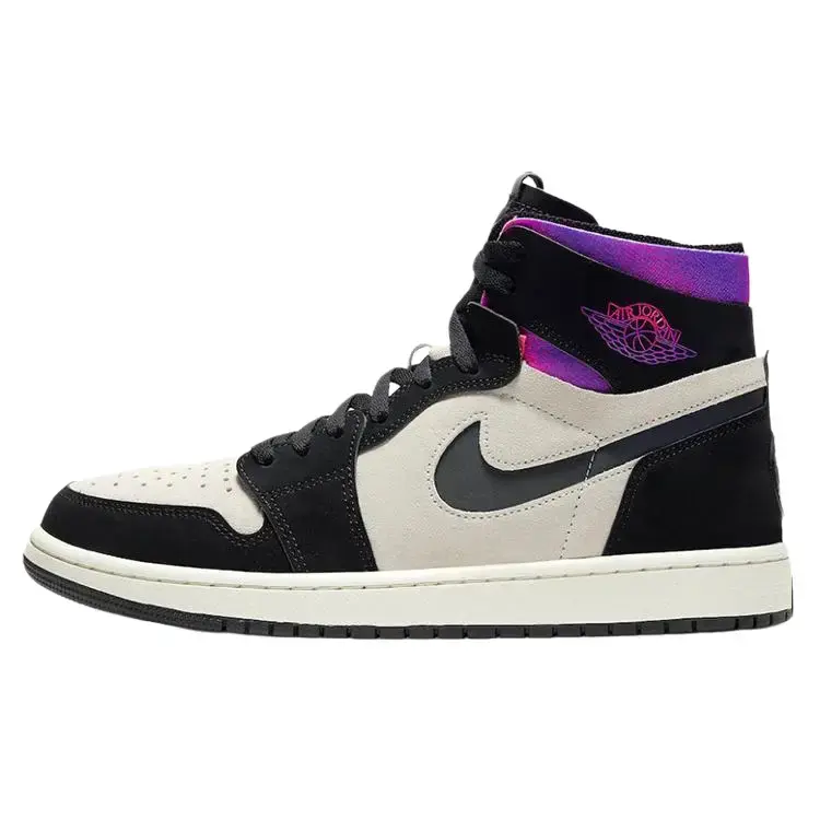 NIKE Men's Air Jordan 1 High Zoom Comfort 'Paris' x PSG High-Top Sneakers - Collaborative Streetwear Shoe with Zoom Air Cushioning, Athletic Footwear for All-Day Support, Casual Sports Shoes