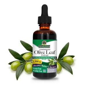 Nature's Answer Alcohol Free Olive Leaf Extract 2 Ounce | Supports Overall Wellness | Non-GMO | Gluten Free | Made in The USA | Single Count