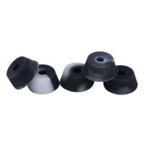Bubble Bushings Pro Duro Series - Multiple Durometers - Gray and White Swirl