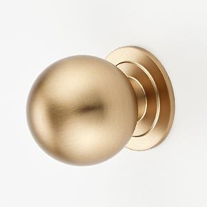 12 Pack Champagne Bronze Cabinet Knobs, Round Dresser Knobs, Ball Kitchen Cabinet Hardware, 0.95" Diameter