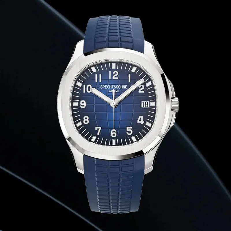 Specht&Sohe NH35 Fashion Men's Automatic Mechanical Watch 40MM Sapphire Stainless Steel Waterproof 20Bar reloj hombre