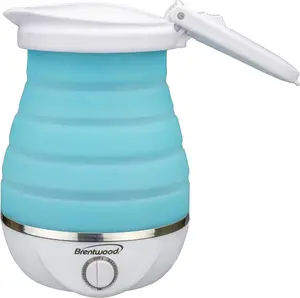 Brentwood 0.8L DUAL VOLTAGE TRAVEL KETTLE - Blue