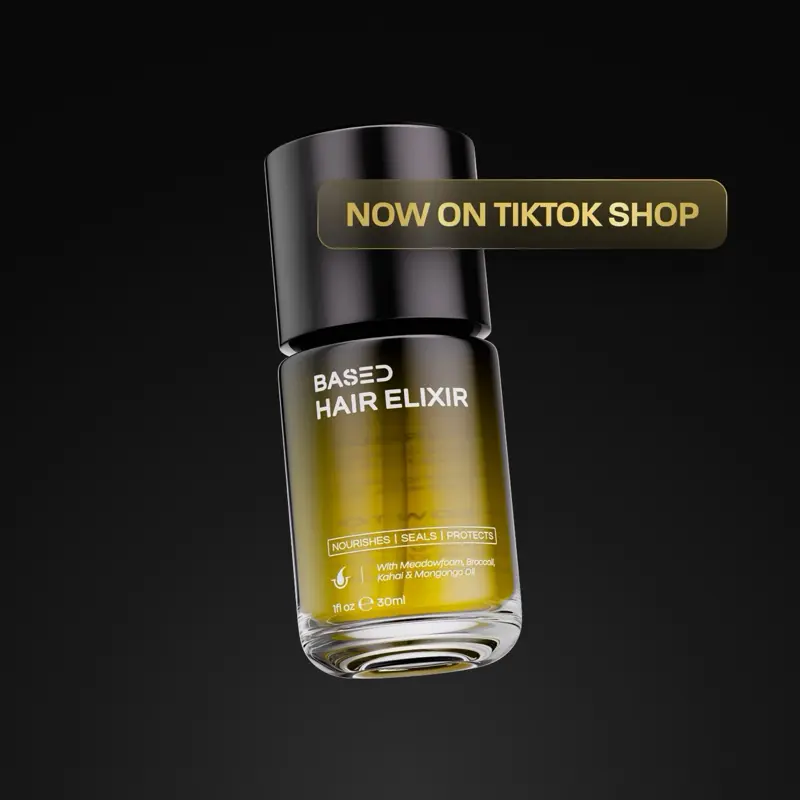 BASED Hair Elixir| Nourishes, Seals, & Protects Hair| Lightweight, Non-Greasy Formula| Instant Shine & Color Vibrancy| Thermal & Heat Protection| Deeply Nourishes| Helps Reduce Breakage| Premium Non-Toxic Ingredients