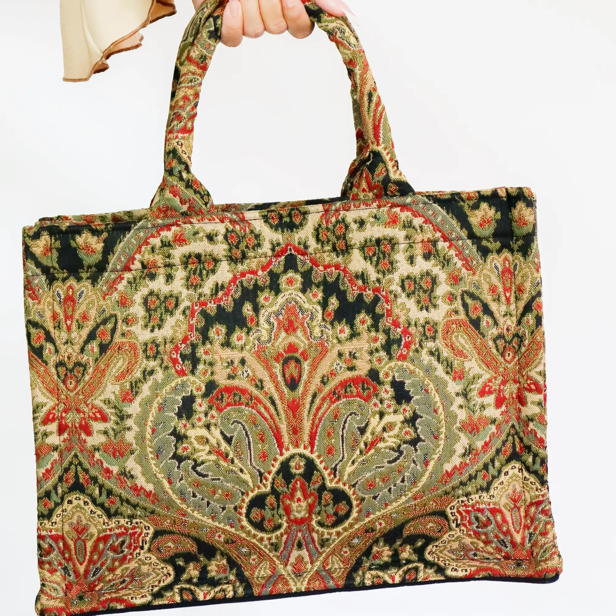 Floral Tapestry Tote