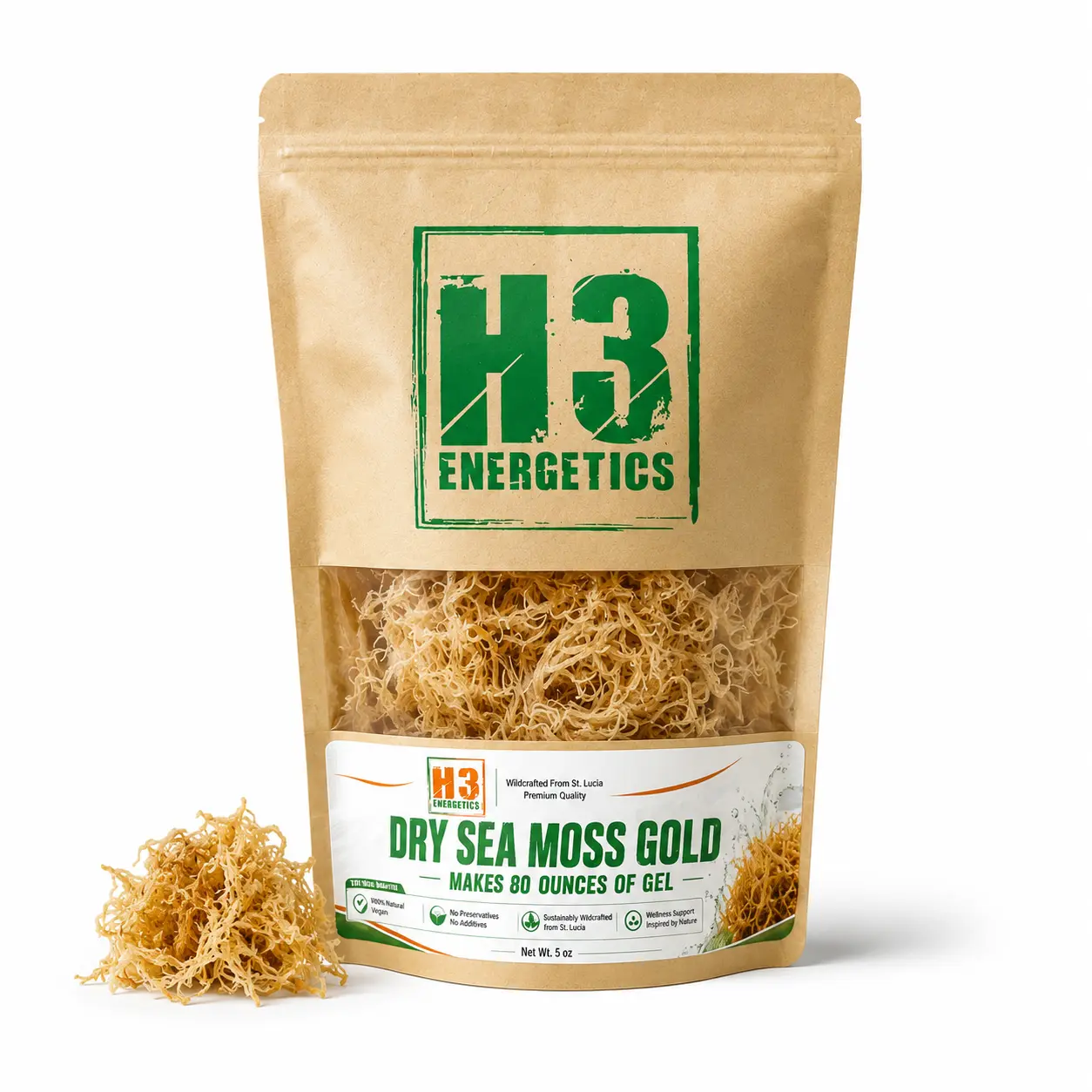 Sea Moss Raw Gold