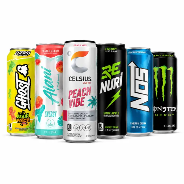 Better Snackz Energy Drink Variety Pack (6 Cans) Better Snackz Energy Drink Variety Pack (6 Cans)