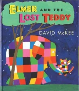 USED Book - Elmer and the Lost Teddy by David McKee (Hardcover) - english