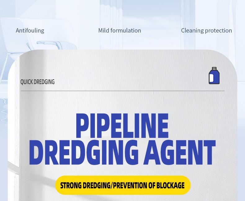 Lanwexy-Powerful Pipe Dredging Agent for Kitchen and Toilet Pipelines - Dissolves 200+ Blockages and Kills 99% of Bacteria