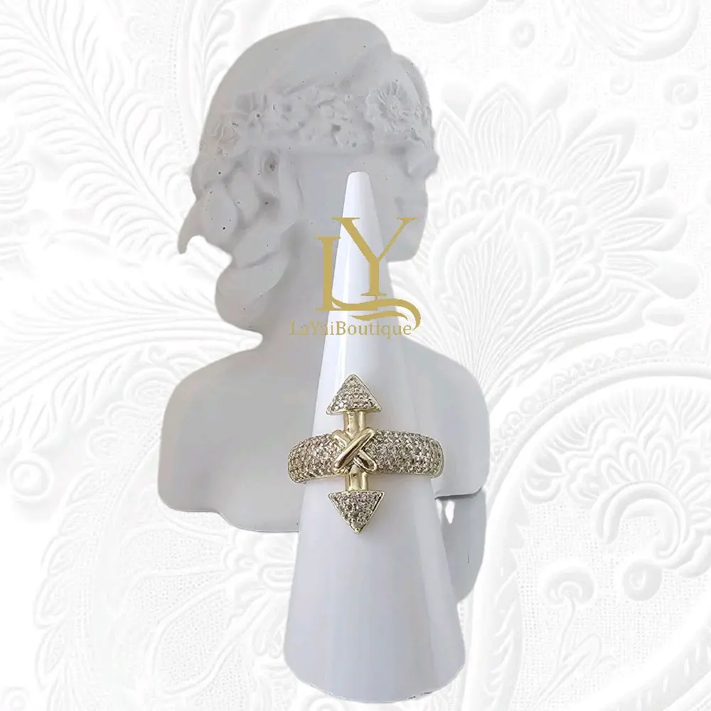 LaYaiBoutique #1550 High quality 14k gold plated ring