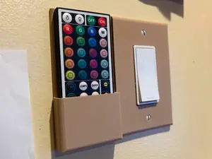 Light Switch Cover/ remote Holder