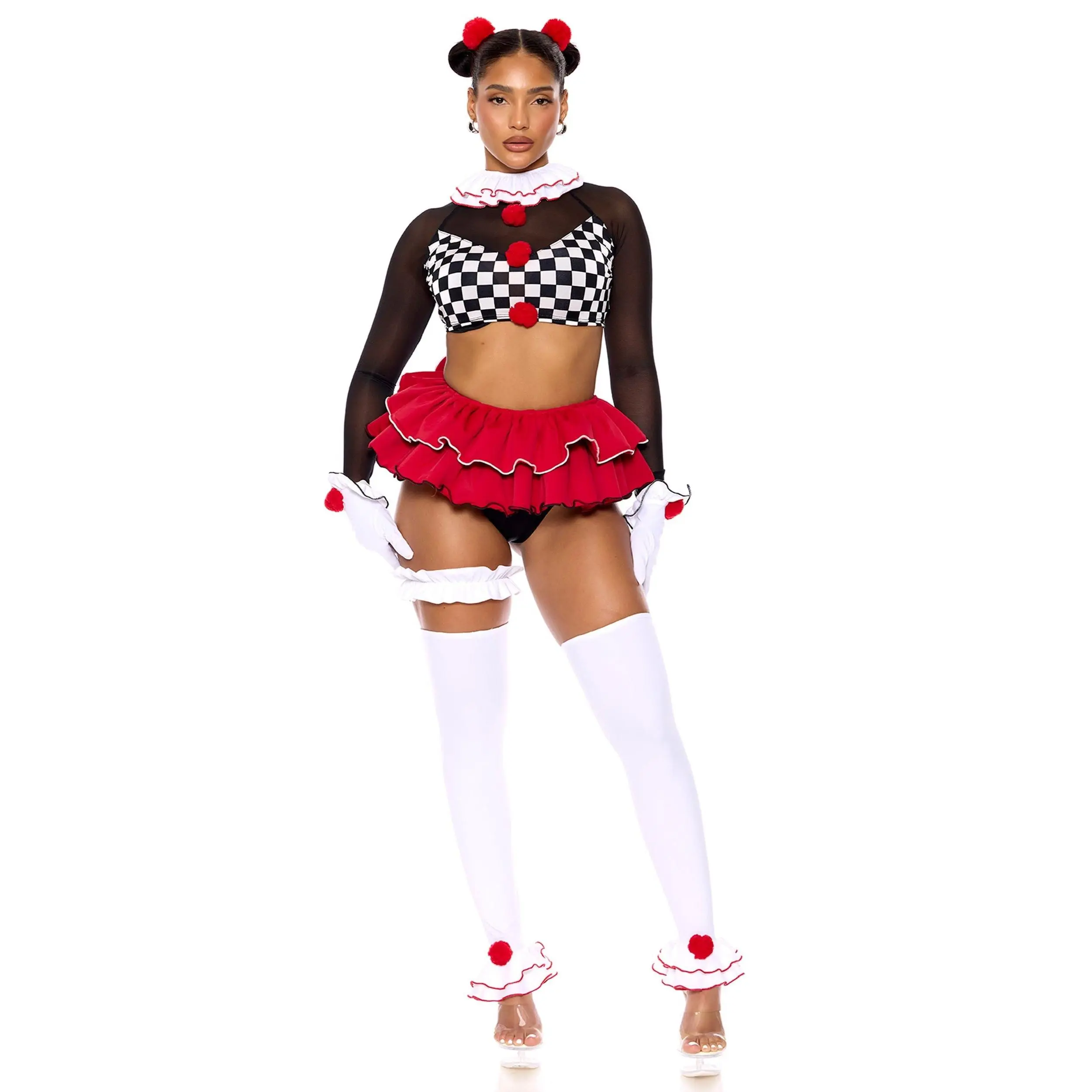 Circus Clown Halloween Costume for Women