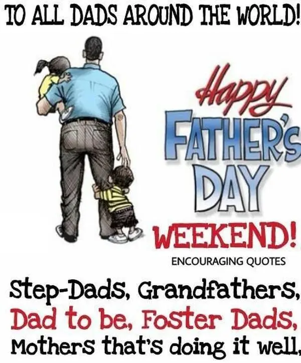 Happy Father's Day Weekend posters. LoveThis Pic offers To All Dads Around The World! Gift Ideas. Gift for dad.Wall Decoration.Simple gift Fathers Day. No frame.