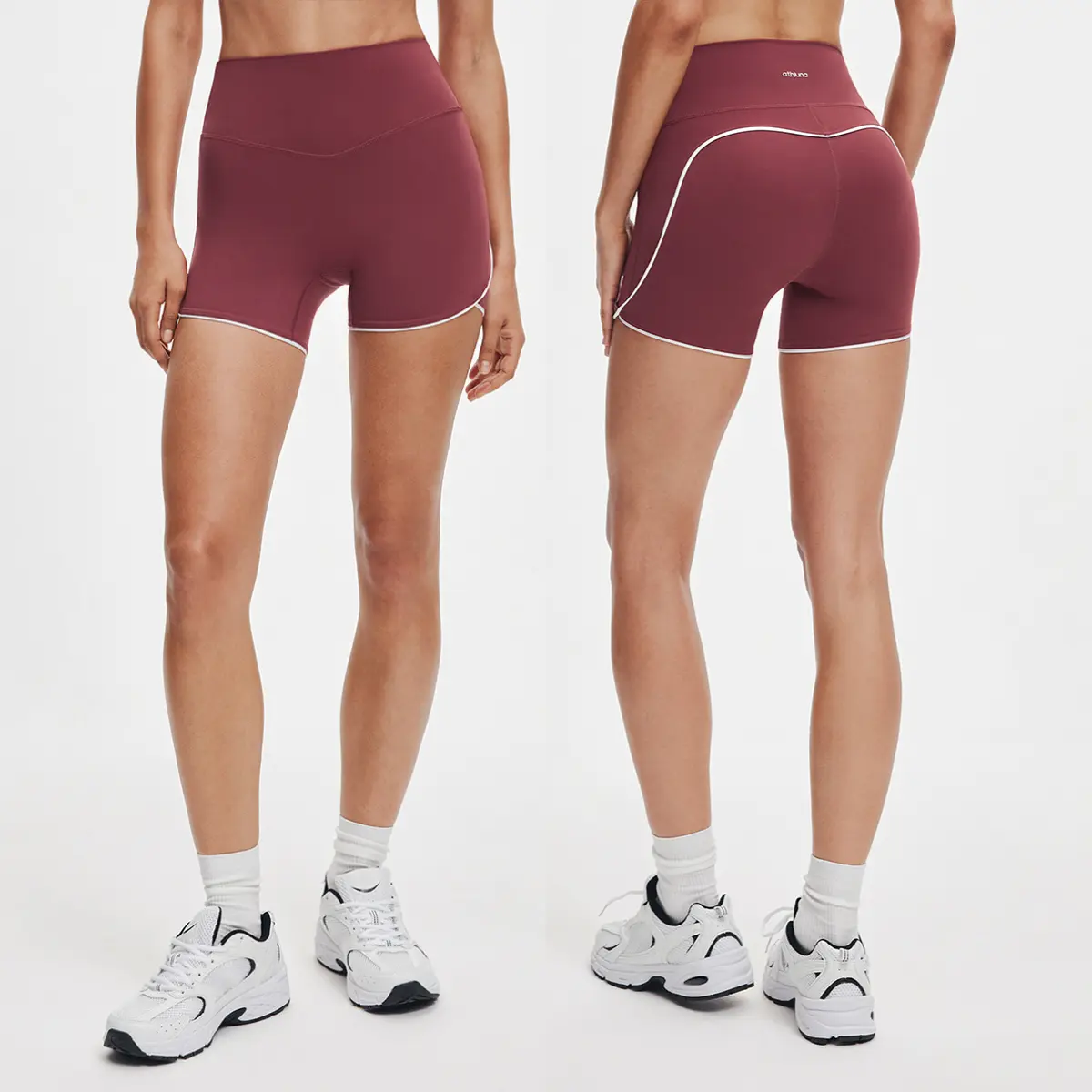 ATHLUNA Women's LunaLift Athleisure Gym Shorts, 4" Curve Biker Style with High Waist and Athletic Stretch for Fitness & Yoga, Fitness Yoga Shorts, Silky, High Rise, Athletic Wear, Moisture Wick, Active, Quick Dry, Tight,back to school,back to school haul