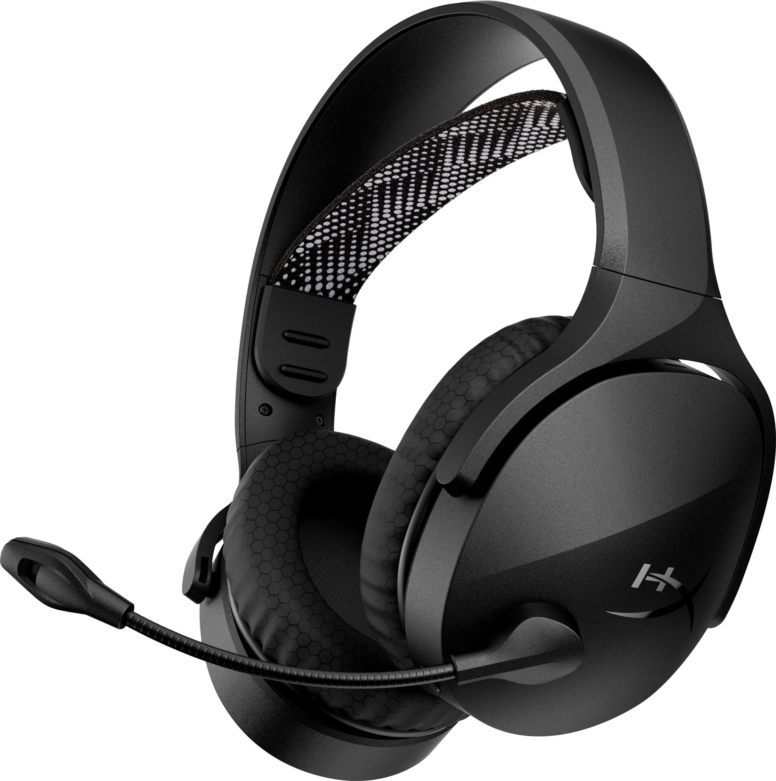 HyperX - Cloud Jet Dual Wireless Gaming Headset for PC, Mac, PS5, PS4, and Mobile - Black