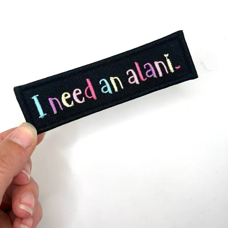 I need an (energy drink) embroidered patch | iron on | sew on | hook | mama