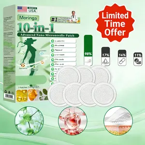 Premium 10-In-1 Moringa Herbal Hand Mask Patch, Natural Ingredients with Berberine, Vegan Mood Support & Gentle Daily Skin Repair (Beauty & Personal Care)