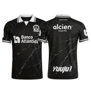 2025 2026 New Honduras Away Black Home White Short Sleeves Football Jersey Shirt Unprinted Number