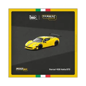 Tarmac Works 1:64 Ferrari 458 Italia GT3 – Yellow – Road64