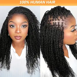 Wholesale Hot NEW Human Hair Afro Kinky Curly Bulk for Permanent Micro Locs, Twists, Braids & Repair – Natural Black Brazilian Remy Hair Extensions, 30G/1pc, Unisex Elegant Style, Natural Hair Extensions |   Stylish Hair Locs |   Quality Hair Pro
